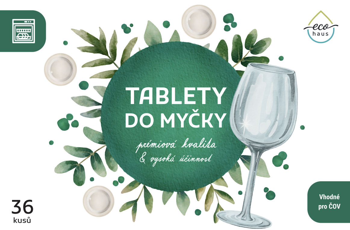 EcoHaus Tablety do myčky