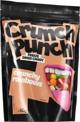 Crunch Punch Crunchy rainbows mrazem sušené bonbóny