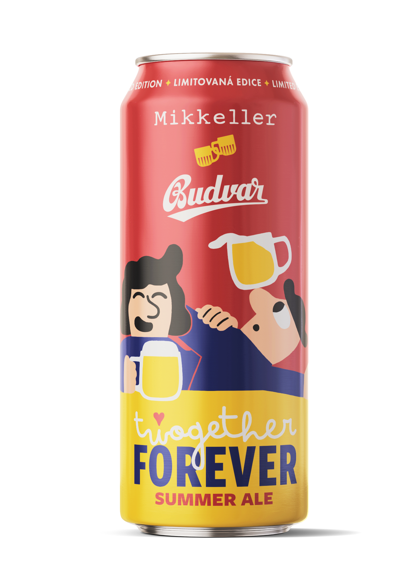 Budvar x Mikkeller Twogether Forever summer Ale plech