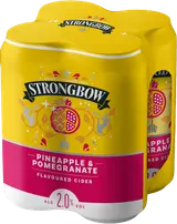 Strongbow Pineapple & Pomegranate cider 4×0,44 l plech
