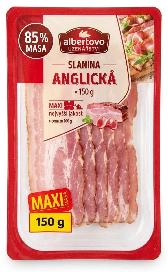 Albertovo uzenářství Anglická slanina MAXI