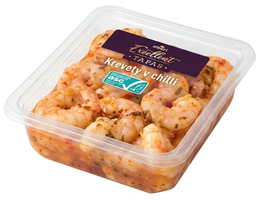 Krevety v chilli