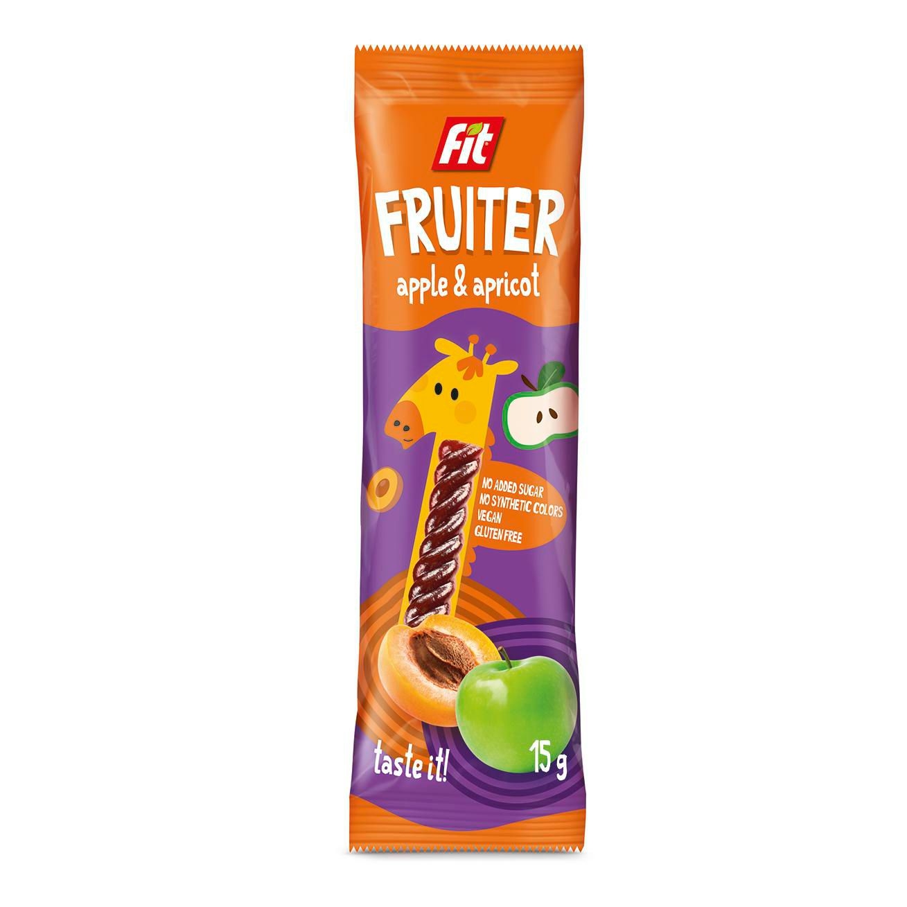 Fit FRUITER jablko+meruňka 15g