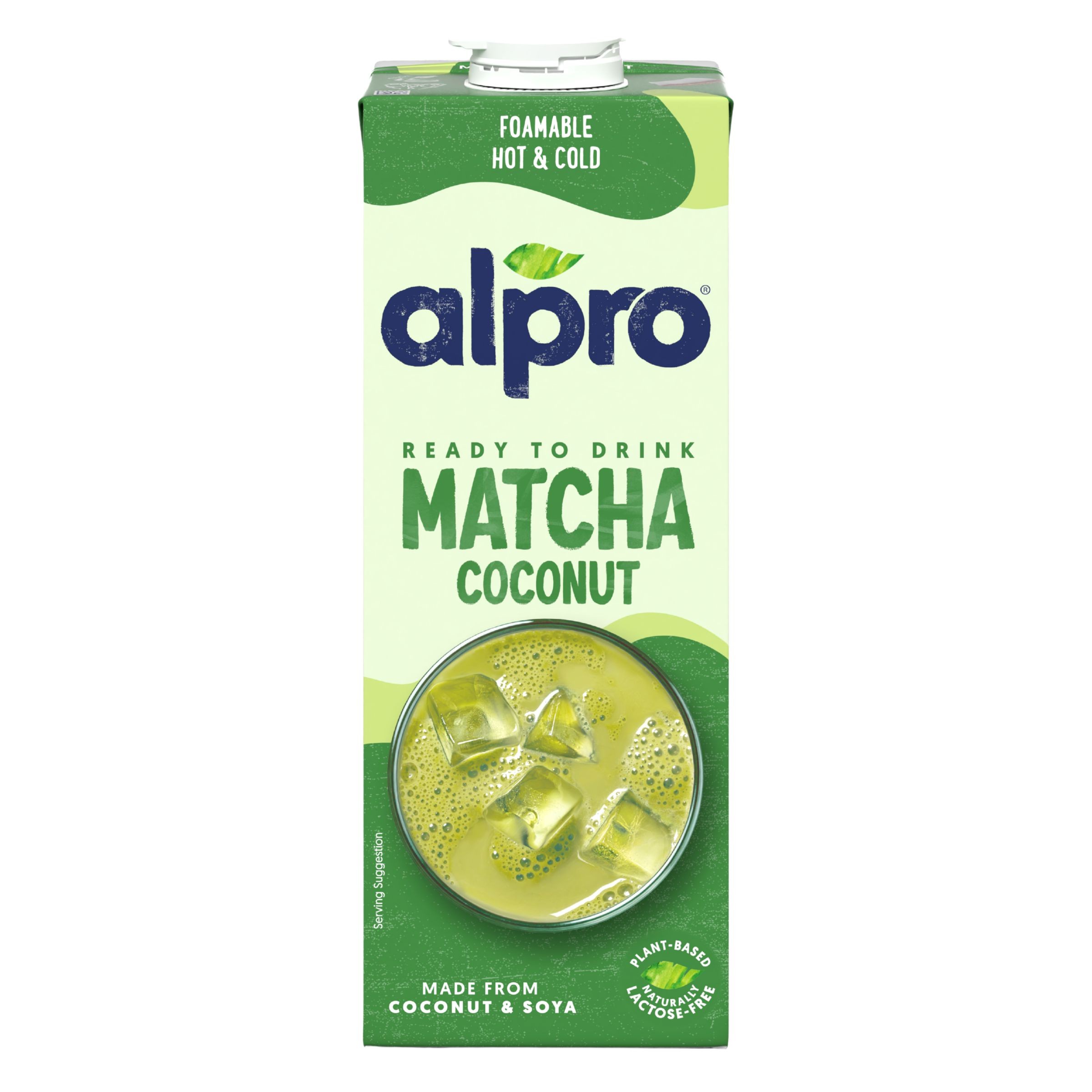 Alpro Kokosovo-sójový nápoj Matcha 1l