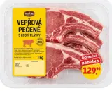 Vepřová pečeně s kostí plátky