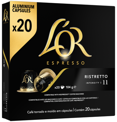 L'OR Espresso Ristretto 11 (kapsle pro Nespresso®* Original kávovary) 20ks