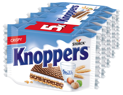 Knoppers 5 x 25 g