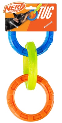 Nerf Dog Přetahovadlo se třemi kroužky
