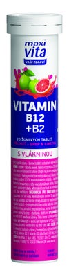 Maxi Vita Vaše zdraví Vitamin B12 + B2