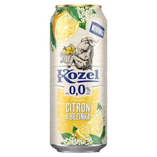 Velkopopovický Kozel S příchutí citron a bezinka 0,5l