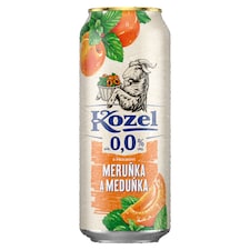 Velkopopovický Kozel S příchutí meruňka a meduňka 0,5l