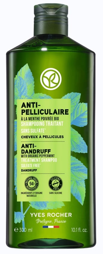 Yves Rocher Anti Dandruff Šampon proti lupům s BIO mátou peprnou