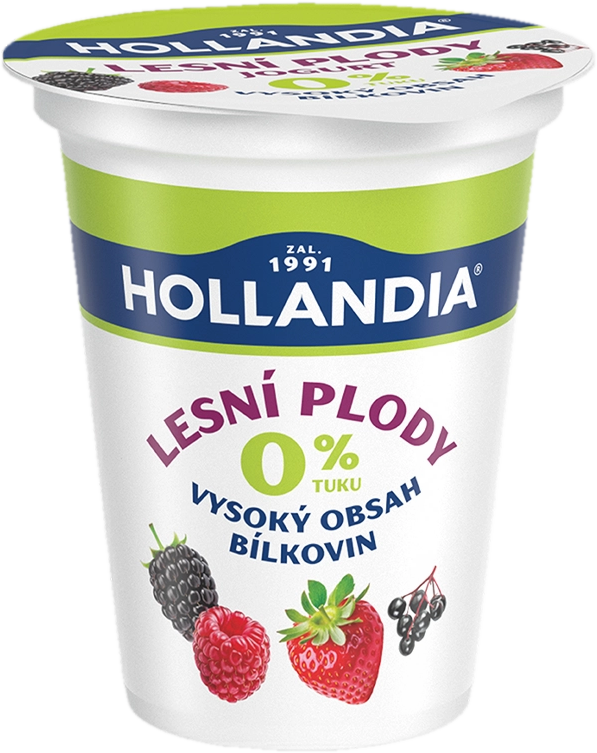 Hollandia Nízkotučný jogurt lesní plody