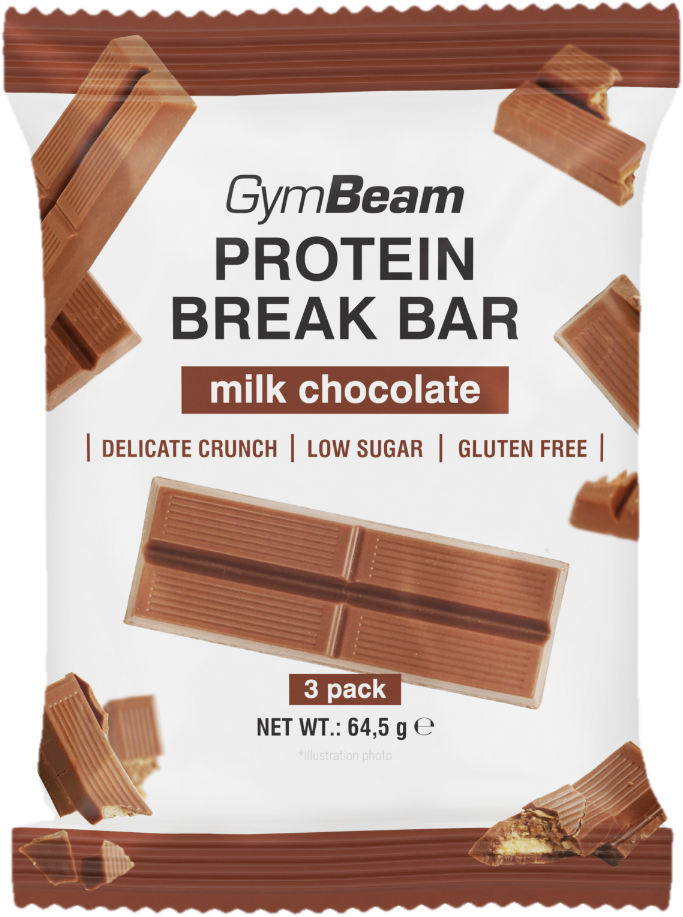 GymBeam Protein Break Bar 3pack