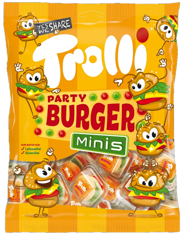 Trolli Party burger
