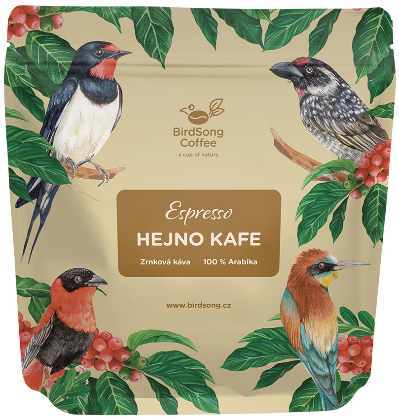 BirdSong Coffee Hejno kafe espresso zrnková káva