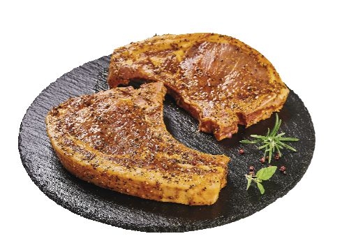 Vakuovaný Vepřový steak Tomahawk v marinádě Borneo,