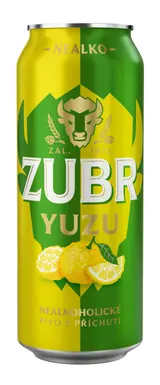 Zubr Yuzu 0,5 l plech