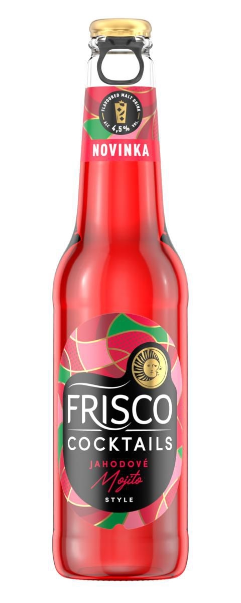 Frisco Cocktails Mojito s příchutí jahody