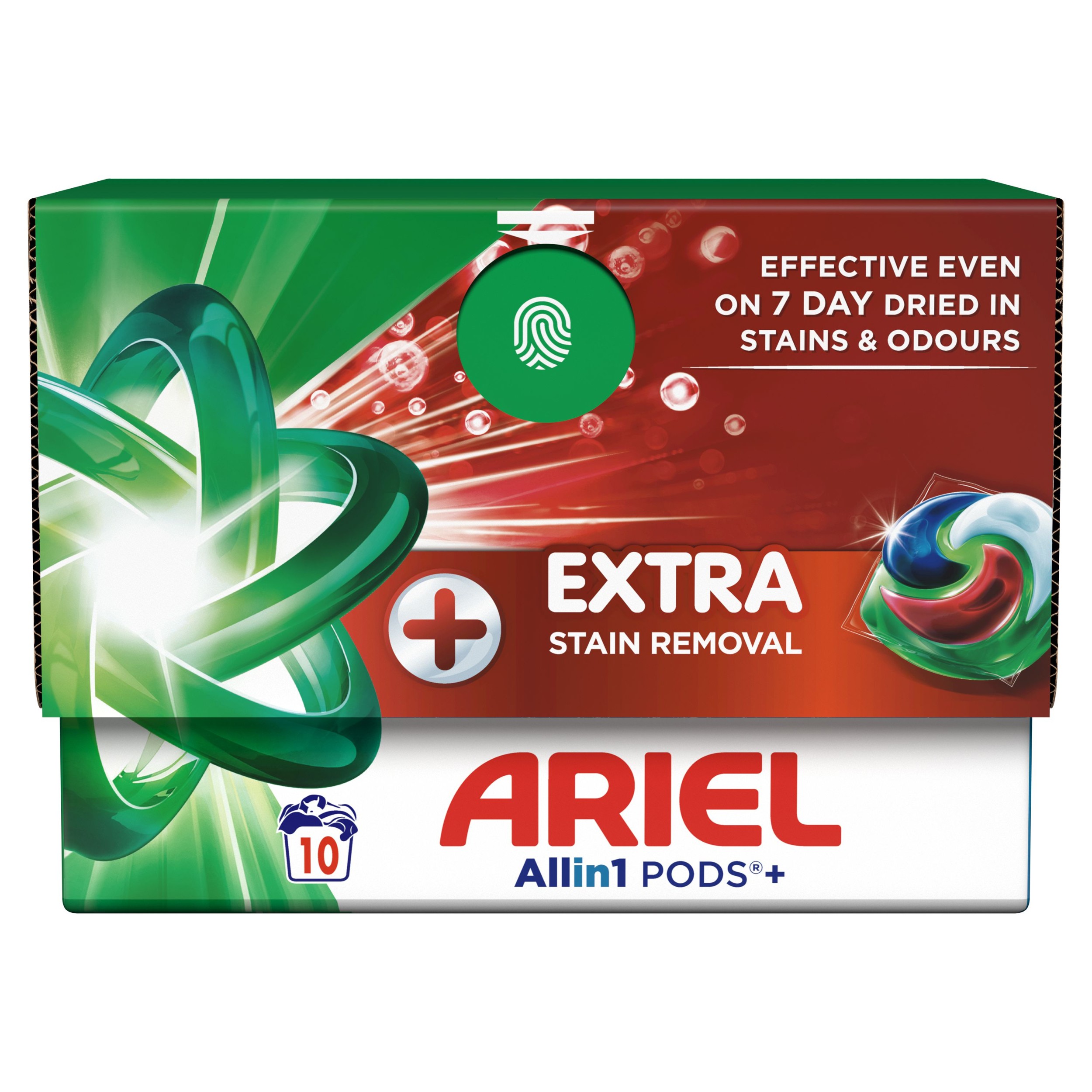 Ariel Gelové Kapsle Extra Hygiene 10 dávek