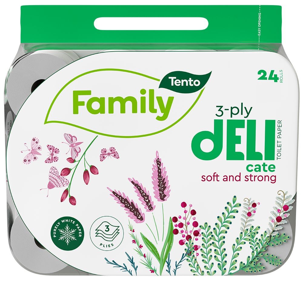 Tento Family toaletní papír 3vrstvý 24ks