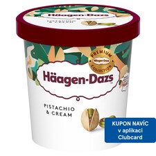 Häagen-Dazs Smetanová zmrzlina s polevou a karamelizovanými kousky pistácií a mandlí 420ml
