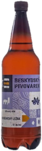 Beskydský pivovárek Borůvkový ležák 12° PET