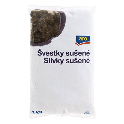 aro Švestky bez pecek sušené 1 kg