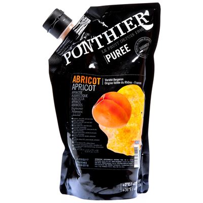 PONTHIER Pyré ovocné meruňka chlaz. 1 kg