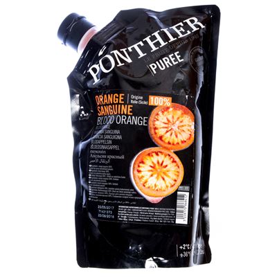 PONTHIER Pyré ovocné červený pomeranč chlaz. 1 kg