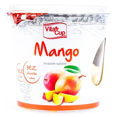 VitaCup Ovoce Lyofilizované mango 30 g