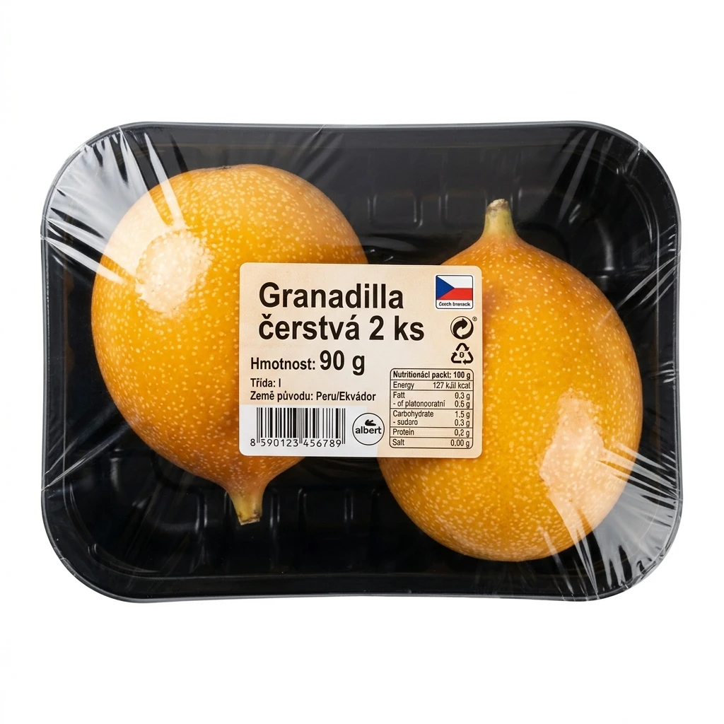 Granadilla čerstvá 2 ks tácek