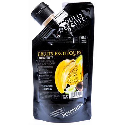 PONTHIER Pyré Coulis exotické ovoce chlaz. 250 g