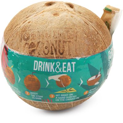 Kokos "Drink&Eat" BIO čerstvý 1 ks
