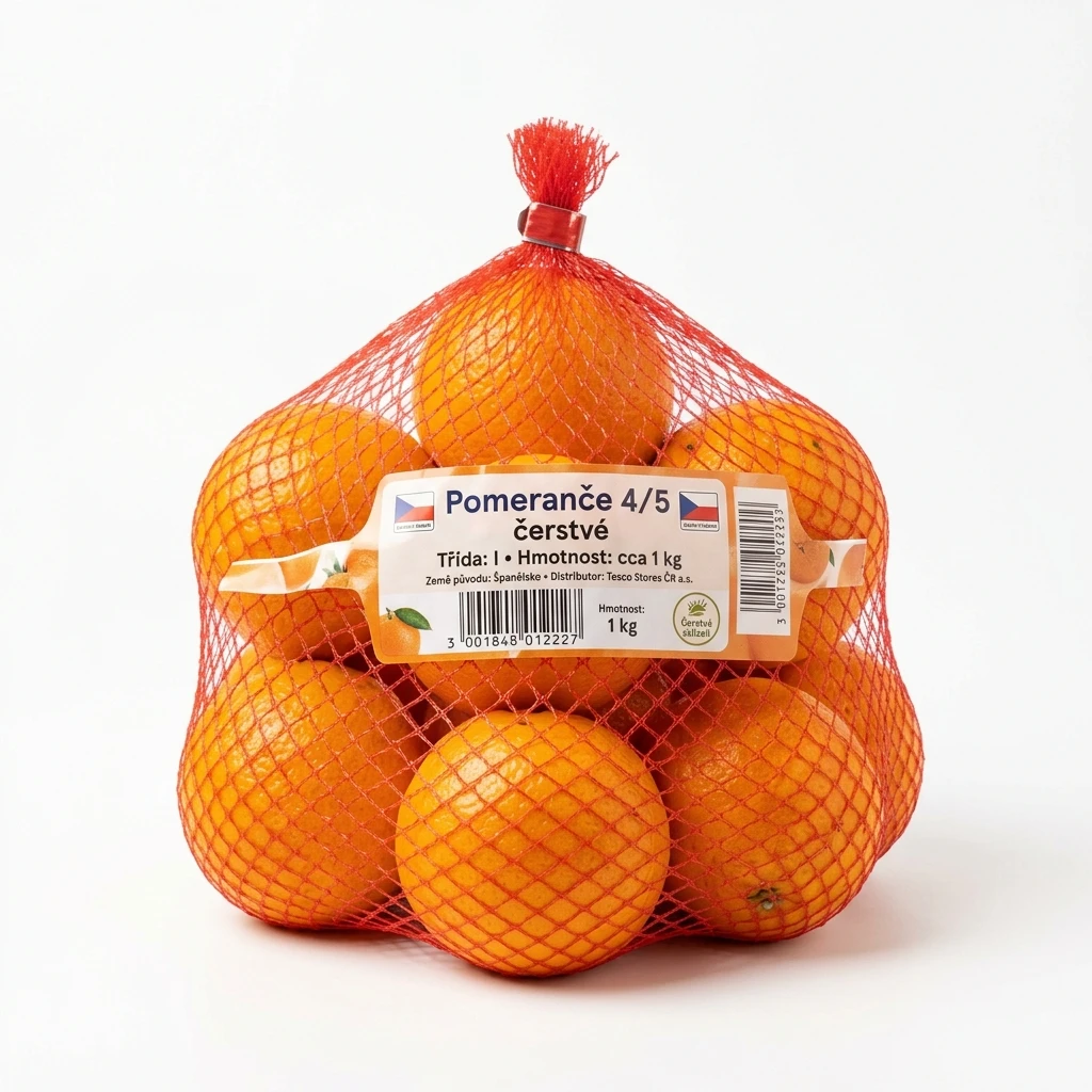 Pomeranče 4/5 čerstvé cca 1 kg