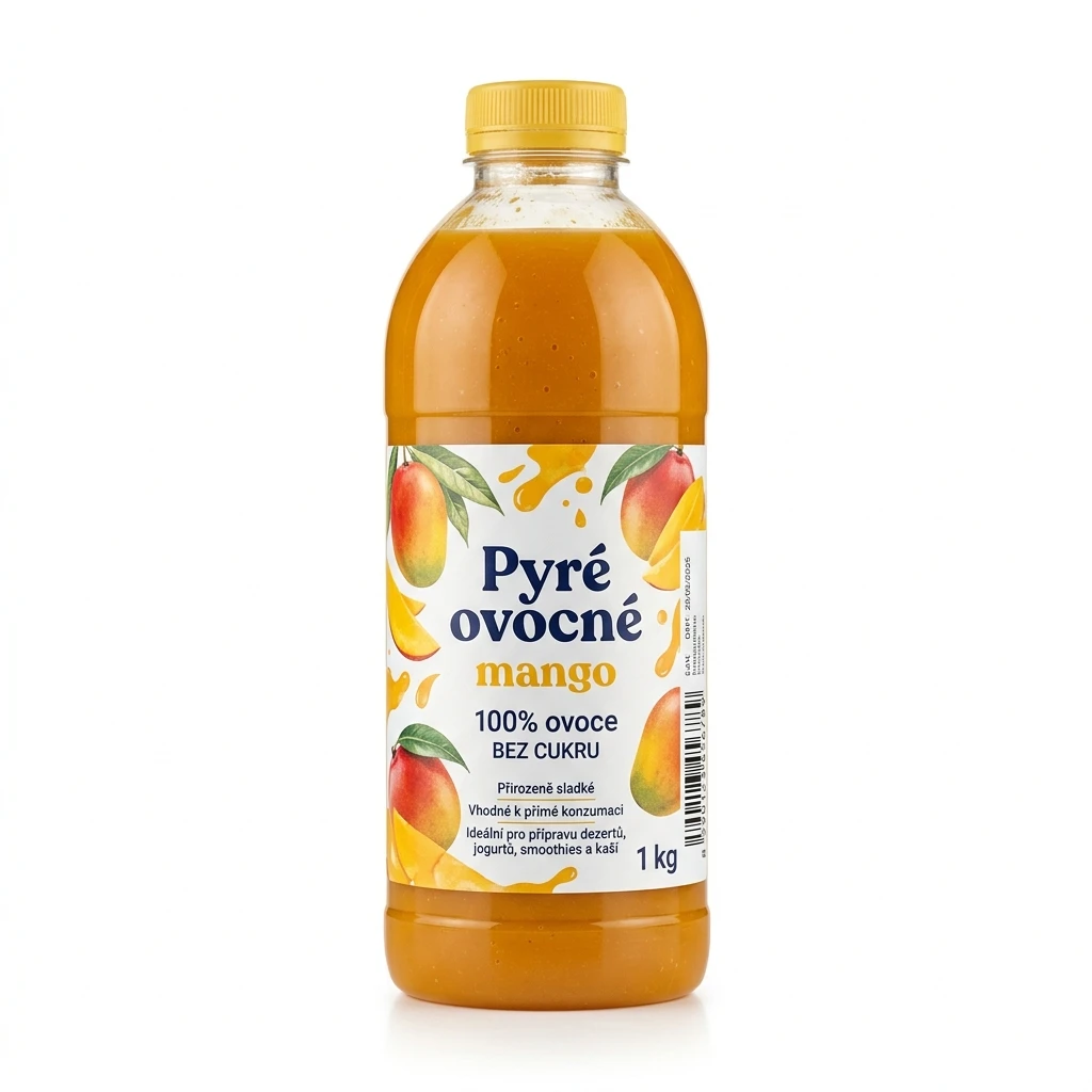 Pyré ovocné mango 1 kg