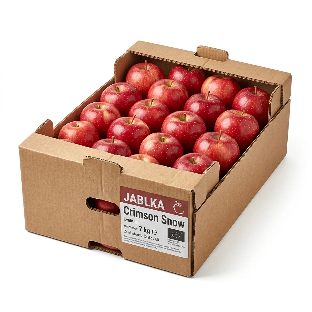 Jablka Crimson Snow 7 kg karton