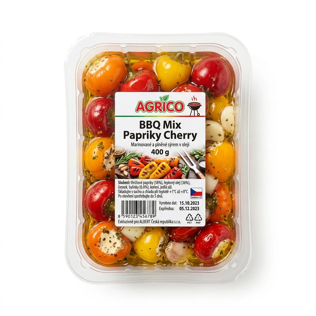 BBQ Mix Papriky Cherry 400 g