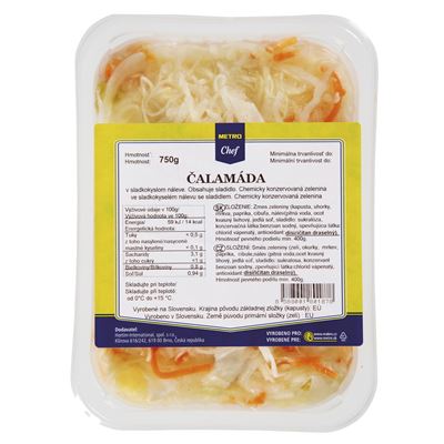 METRO Chef Čalamáda SK 750 g vanička