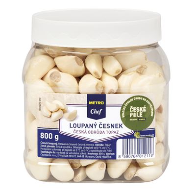 METRO Chef Česnek loupaný České pole 800 g