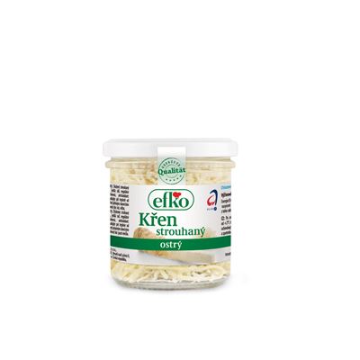 Efko Křen strouhaný ostrý CZ chlaz. 165 ml/60 g