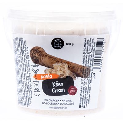 ČESKÉ HOUBY Pasta křenová chlaz. 600 g