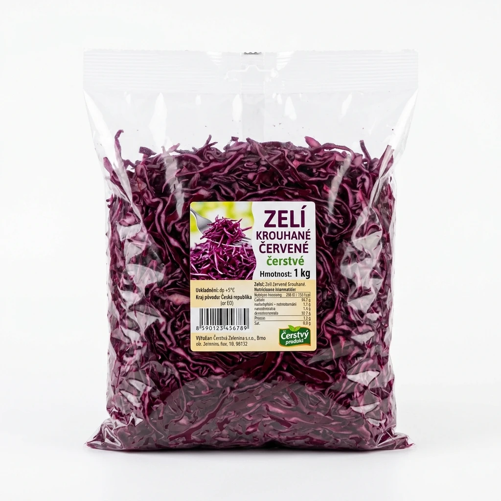 Zelí krouhané červené čerstvé 1 kg