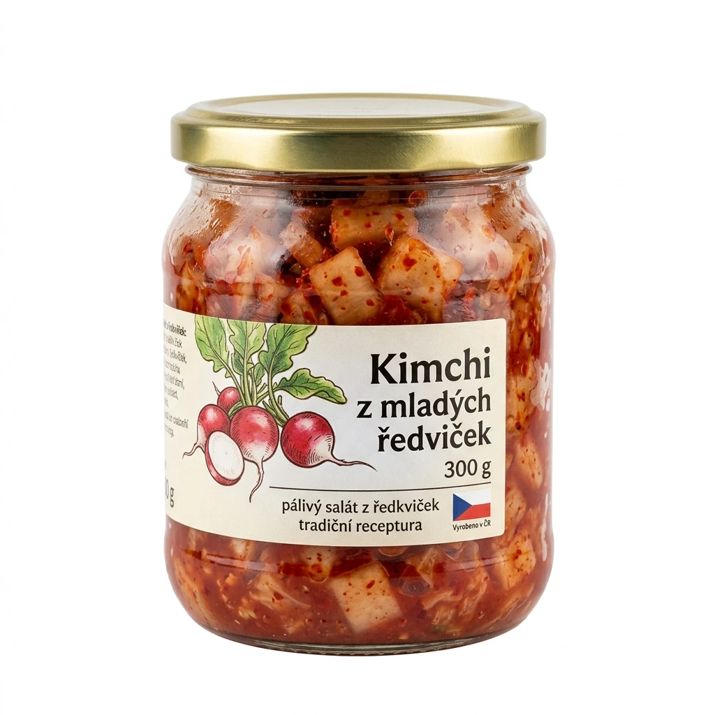 Kimchi z mladých ředviček 300 g