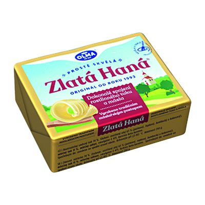 OLMA Zlatá Haná směsný rostlinný tuk 73% chlaz. 250 g