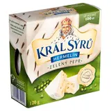 KRAL SÝRŮ KRÁL SÝRŮ Hermelín se zeleným pepřem chlaz. 120 g