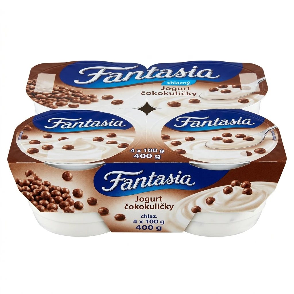 Fantasia Jogurt čokokuličky chlaz. 4 x 100 g