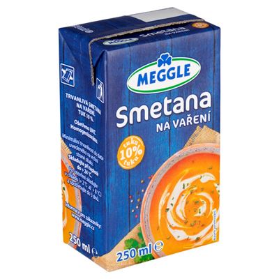 MEGGLE Smetana na vaření 10 % 250 ml