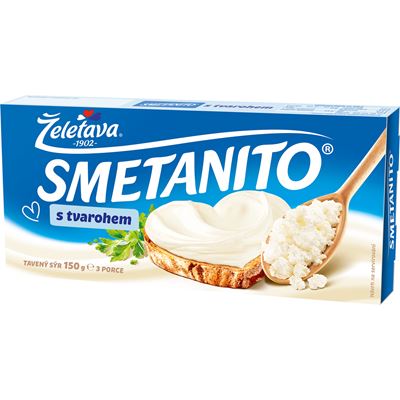 Želetava Smetanito s tvarohem sýr tavený chlaz. 150 g