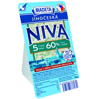 MADETA Jihočeská Niva 60 % chlaz. 100 g